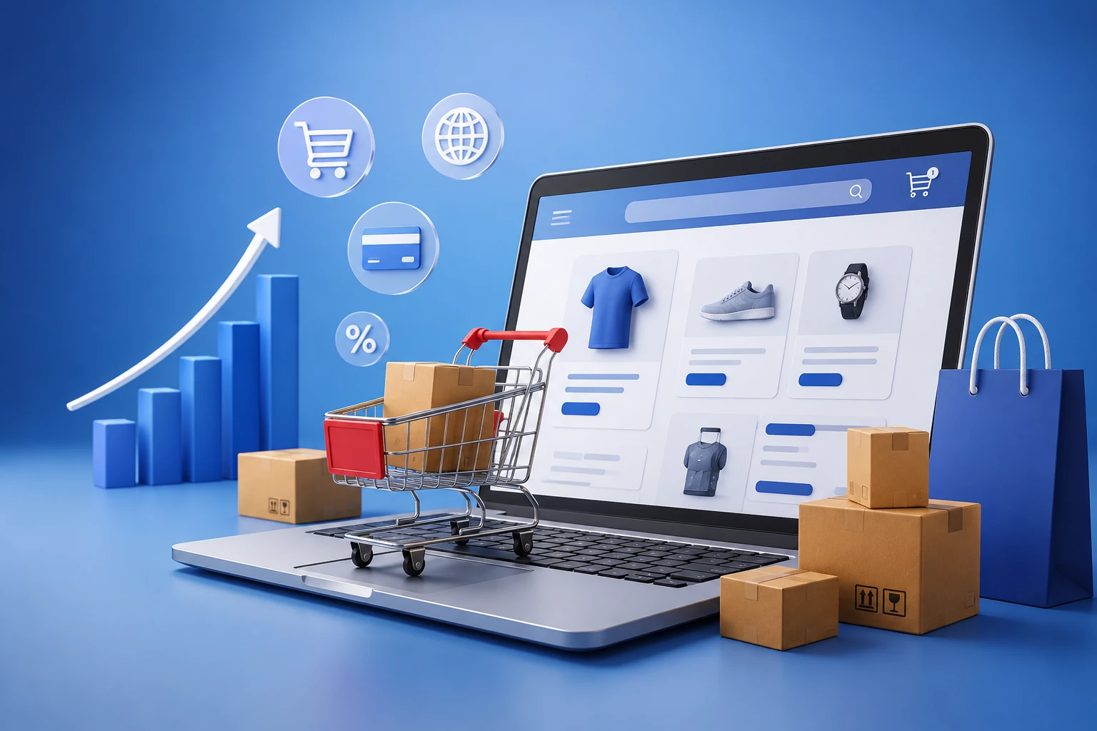 E-commerce SEO product visibility and organic search dashboard