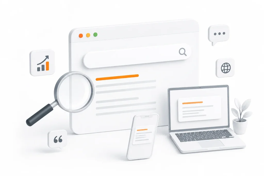 Answer Engine Optimization (AEO) concept by Click4Rank, helping businesses improve visibility in AI-powered search engines.